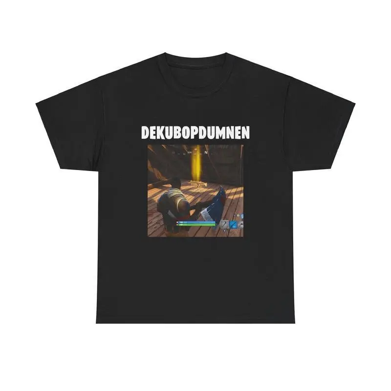 DEKUBOPDUMNEN Cotton Tee, Meme Shirt, Funny Shirt, Viral, Graphic Tee