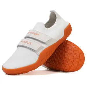 Unisex Comfortable Velcro Gym Shoes - Breathable, Stylish Sneakers for Weightlifting, Squat Training, and All Your Fitness and Workout Needs, Offering Comfort, Durability, and Support with Every Step