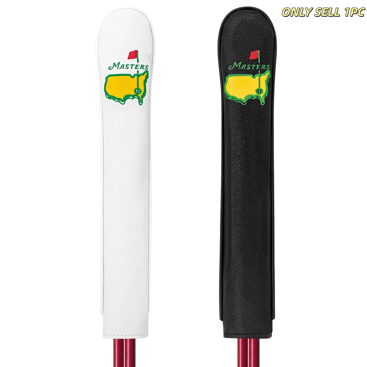 1pc / Golf Head Cover, Golf Direction Indicator Rod Protective Cover, Logo Design, Golf Accessories, Color