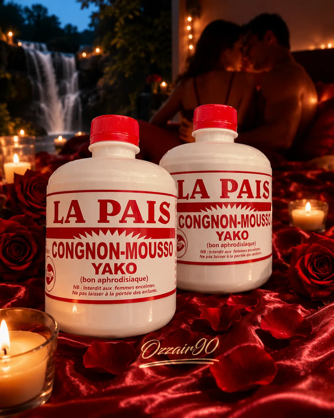 2 Lapais Congnons Moussos Gona Herbal Infused Energy Beverage (Ivory Coast Origin)