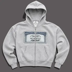 Oversized Profit Minded Zip Hoodie