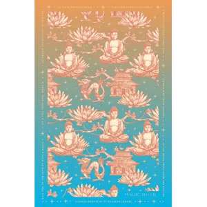 Thai Temple Tea Towel