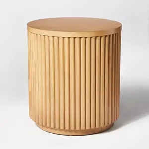 Dowel Accent Table Natural - Threshold designed with Studio McGee Fully Assembled
