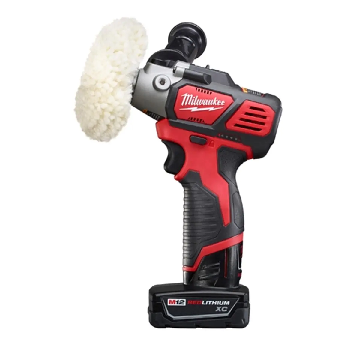 Milwaukee M12 Cordless 3 in. Compact Variable Speed Polisher & Sander Kit for Cycling, with 12V REDLITHIUM Battery