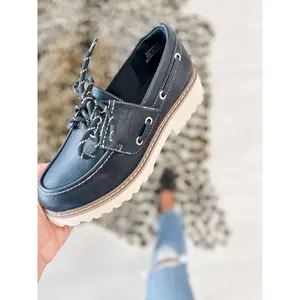 Corkys Dockside Loafers in BLACK