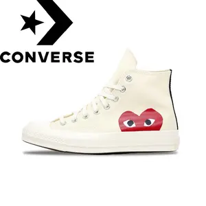 Converse Chuck Taylor Hi x CDG Comme Des Garcons PLAY White (150205C) Size 7-11 Running Canvas Sneakers