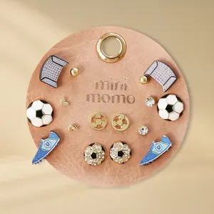 Soccer Sports Earring Multi Set - Assorted Cute Studs for Sports Fans or Soccer Moms