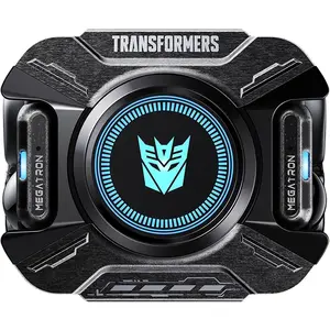 TRANSFORMERS Bumblebee Wireless Earbuds Open Ear Bluetooth Headphones with Mic Active Noise Cancellation Long Battery Life Sports Headset for Gamer Foldable HiFi earplug phone sleep Smartwatch TWS underwater trucker gaming Electronic Audio