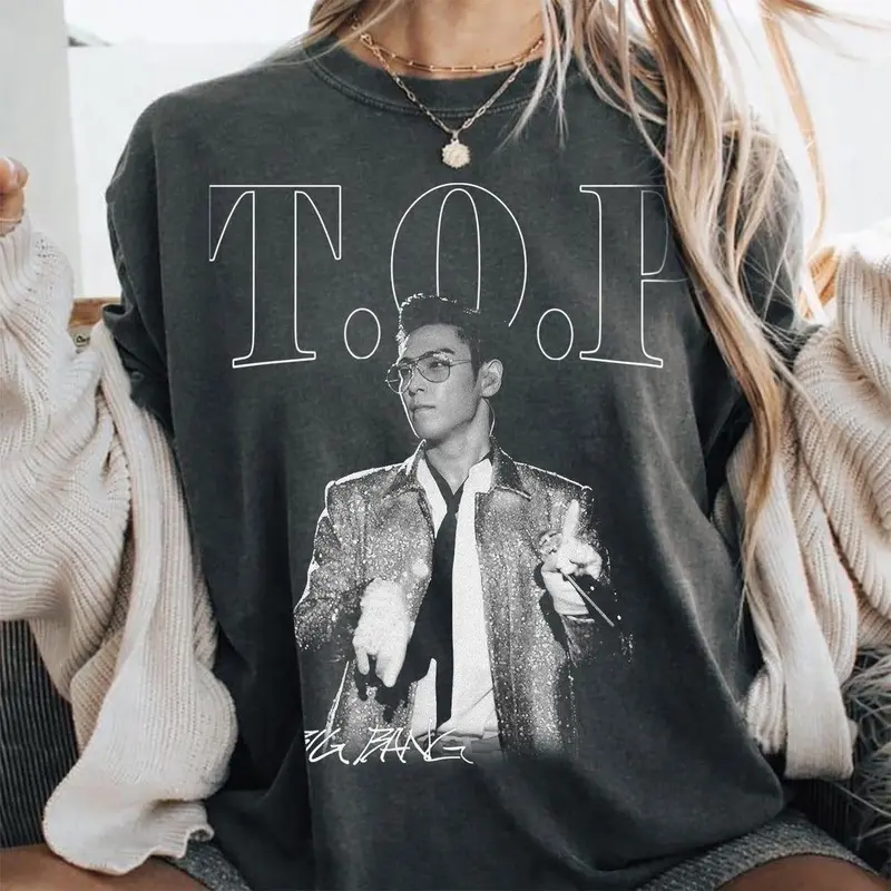 t.o.p bigbang shirt - TikTok Shop