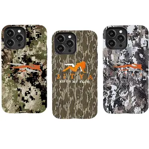 Sitka camouflage phone case. Suitable for iPhone 17-11 Pro Max/Plus and Samsung Galaxy S23-25.