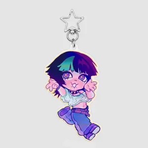 Cute Spirit Cat Keychain Keychain