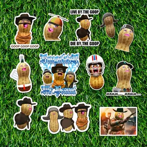 The Burnt Peanut GOOP Sticker Live By The Goop Combo Stickers, Laptop Decor, Office Desk Decorate, Tumbler Decor Stickers, Holiday Gift