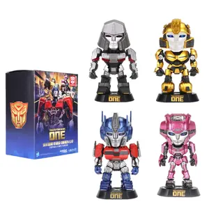 Transformers: Origins & One Premium Q-Style Collectible Figures box | Adorable Robot Dolls (Optimus Prime ) - Display Decor | Ideal Gift for Fans