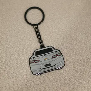 Camaro Molded Keychain – Premium Metal Keychain for Camaro Owners – Durable, Stylish Design – Perfect Fit for Camaro Keys