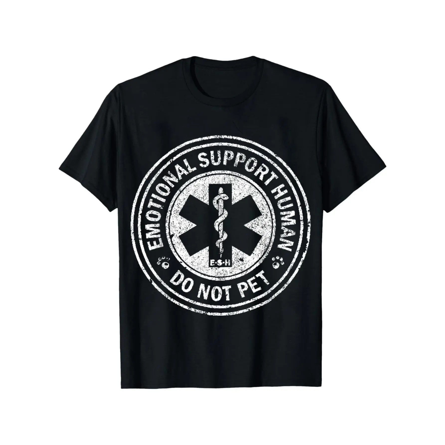 Black X-Small Classic Fit Crew Neck T-Shirt