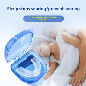 Anti-snoring device, anti-snoring, physical anti-snoring device, anti-molar silicone double-sided mouth guard