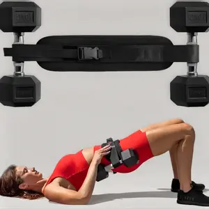 Dumbbell Exercise Belt Hip Thrust Weight-Bearing For Effective Glute Bridge Workout Waist Weight Training Kettlebells, Sports Gear for Effective Workouts, Workout Equipment
