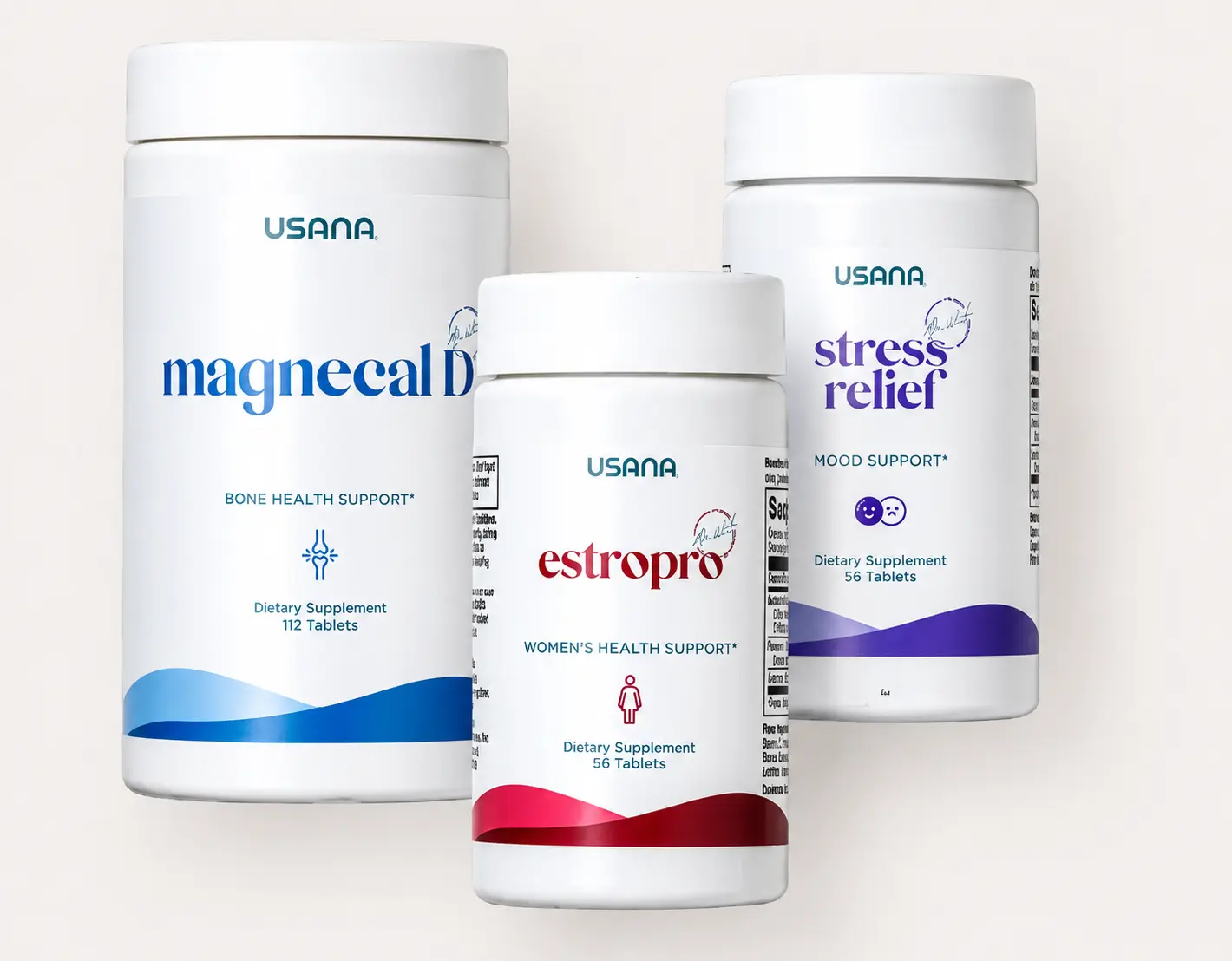 USANA Balance Support Pack | Women's Daily Wellness Bundle | Herbal + Mineral Formula Set | Women's Balance Collection with Chasteberry, Magnesium, Vitamin B6, Saffron, Herbal Extracts and Mineral Nutrients