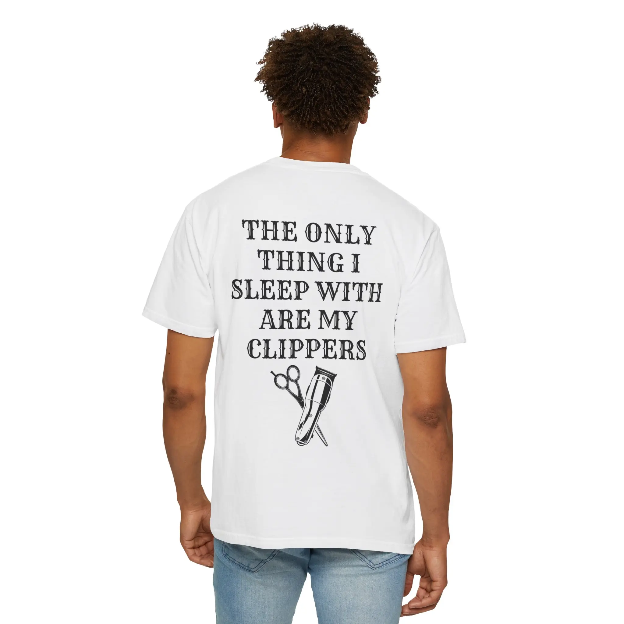 Barber Humor T-Shirt, Funny Barber Tee, Gift for Barbers, Unisex Garment-Dyed Tee, Stylish Barber Shirt