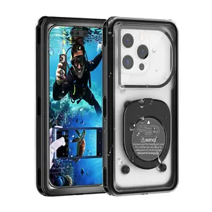 Waterproof phone case, suitable for 6.9-inch models, for outdoor swimming and diving, can be used underwater up to 15 meters