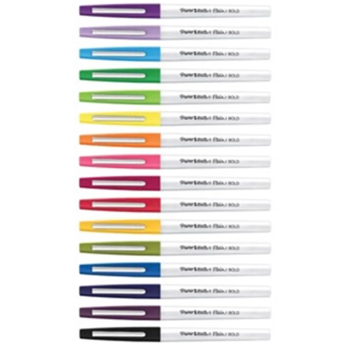 Paper Mate Creative Flair Felt Tip Pens - 16-Pack Colorful Markers Set, Bold Point for Thick Lines, Assorted Colors, Writing Stationery for Note-Taking, Office Supplies, Felt-Tip Pens & Refills