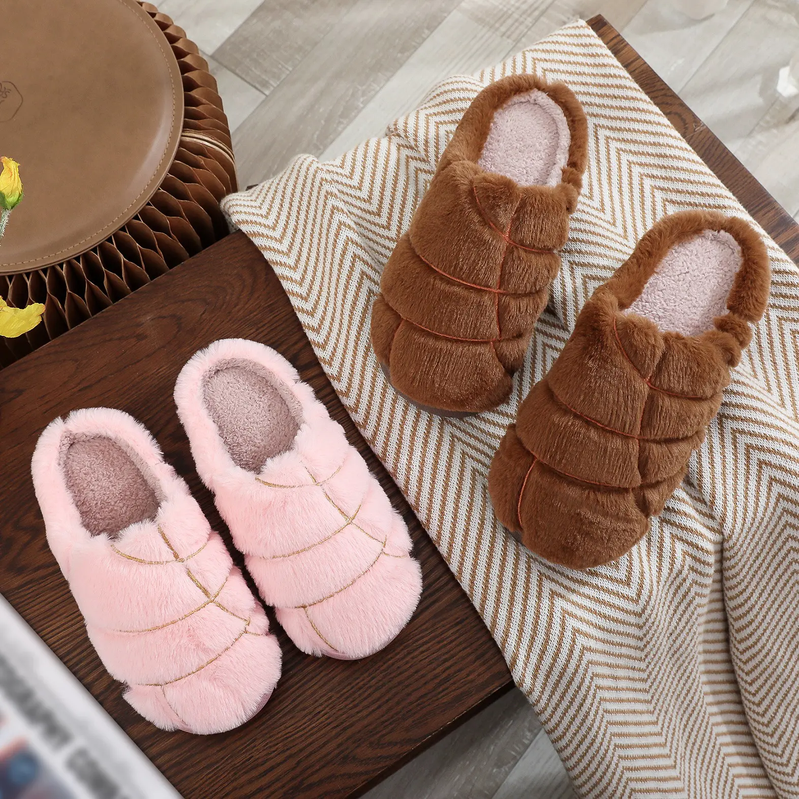 House Slippers for Women Men Soft Cotton Indoor Shoes Memory Foam Slip On bedroom luxe feel statement piece trending now figure flattering modern must have all day comfort bodycon slim fit