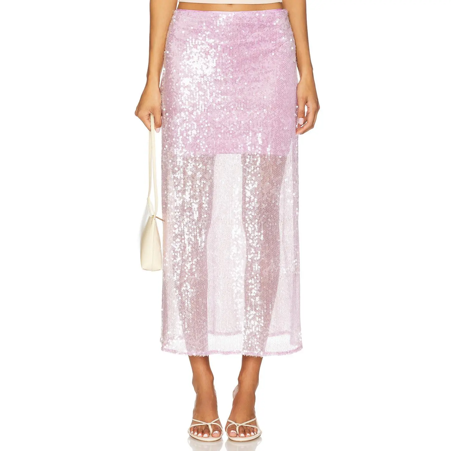 Line & Dot Odessa Skirt in Lilac