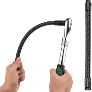 1/2 Flexible Shaft Extension Extender, Torque Socket Ratchet Spanners, Electric Wrench Connecting Rod, Hand Tools for Precision Work