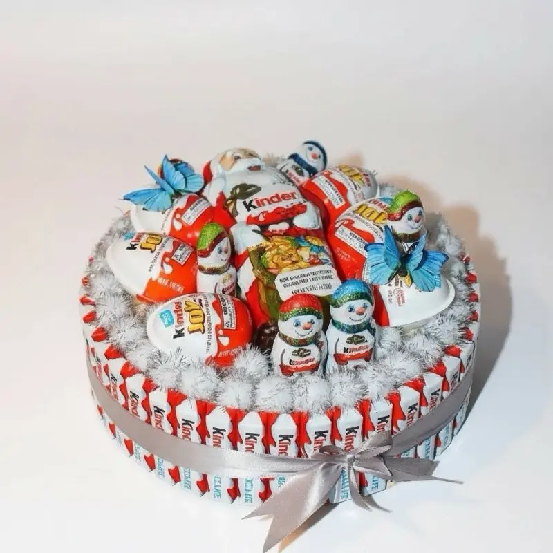 Kinder Snack Bonbon DessertKinder Chocolate Santa New Year & Christmas Gift for Kids Festive Sweet Treat