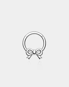 Chubby Bow Hinged Segment Septum Ring