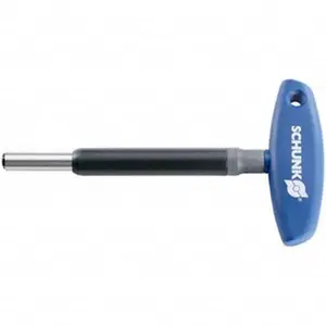 Schunk Lathe Chuck Tools, Product Type: Lathe Chuck Wrench, Nominal Key/Square Size (Inch): 25/64, Product Compatibility: Schunk Chucks, Self-Ejecting: Yes 9907021