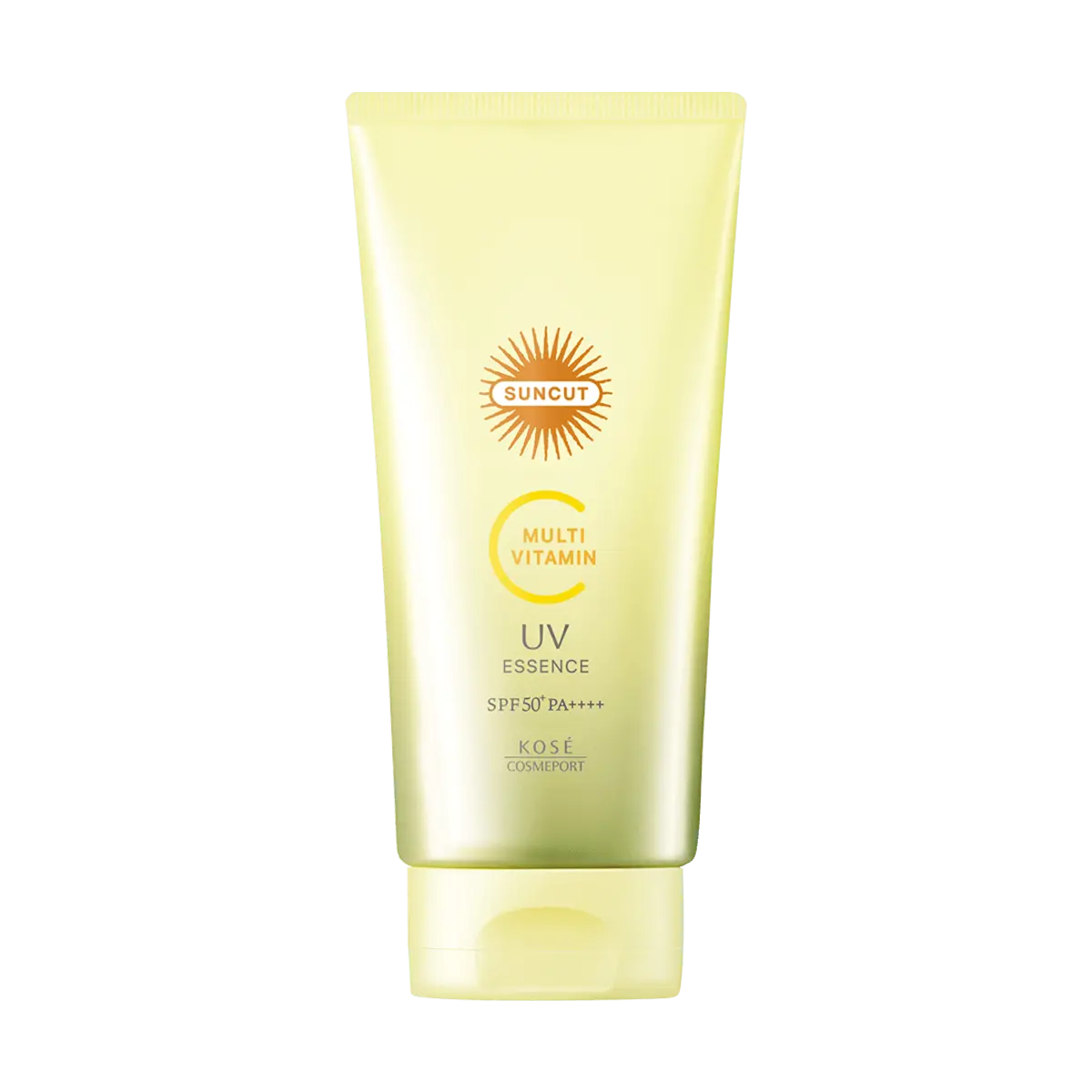 KOSE UV Defense Sunscreen Milk SPF50+ PA++++ 80g - Face & Body, Anti-Aging, Moisturizing, Waterproof, Lightweight, No Makeup Remover Needed