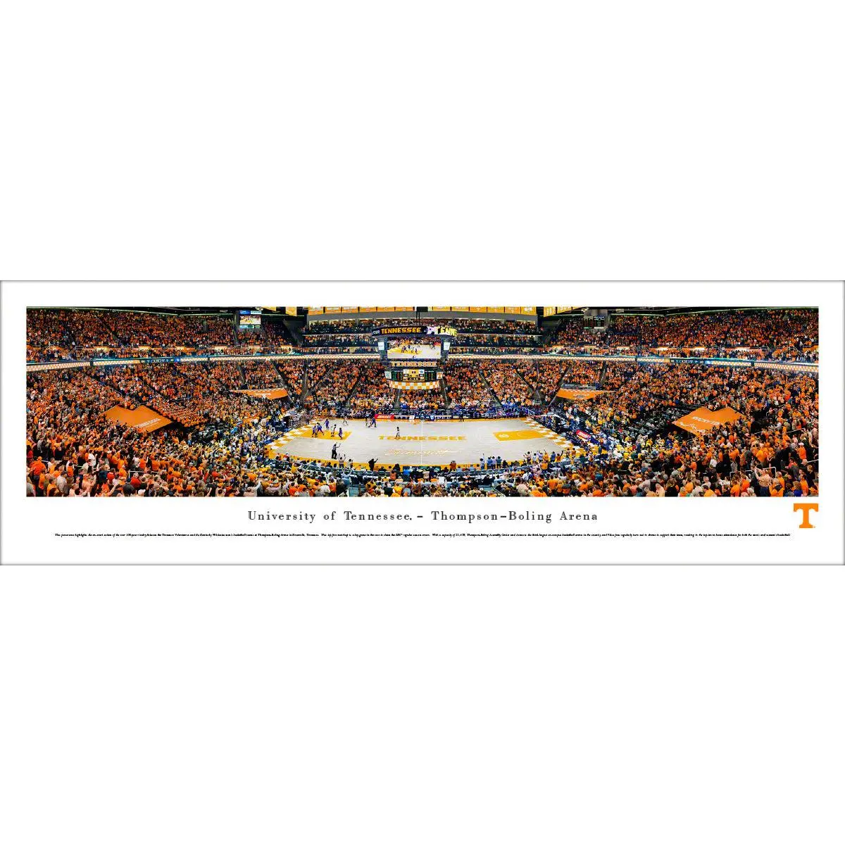 Tennessee Volunteers Basketball Thompson-Boling Arena Panoramic Picture
