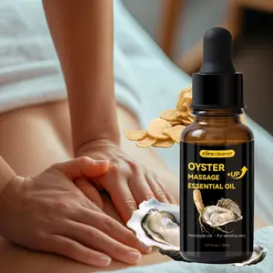 Men's Oyster Essential Oil, Rich in Ginseng & Oyster Extracts, Gentle Nourishing, Soothing Tight Skin, Moisturizing, Non-Greasy, Gift for Friends