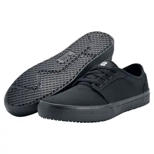 Shoes for Crews Unisex Slip-On Work Shoes - Comfortable, Non-Slip Footwear for Men & Women in Food Service, Healthcare & Hospitality - Merlin Slip-On