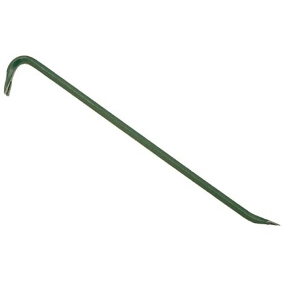 212 MAIN Heavy Duty Carbon Steel Hex Gooseneck Wrecking Bar - 3/4" Stock, 36 in Length, Heat Treated, Paint Finish, Claw Tip Nail Puller, Hand Tools, Hardware Supplies