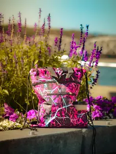 L & B Outdoor Adventures Drawstring Backpack Bag with Adjustable Waist for Men and Women 17in x 14.5in Durable Nylon Multiple Compartments Ideal for Gym Sports Travel Camping