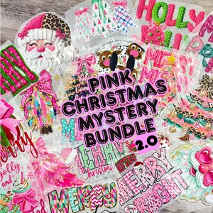PINK CHRISTMAS 2.0 MYSTERY DTF BUNDLE
