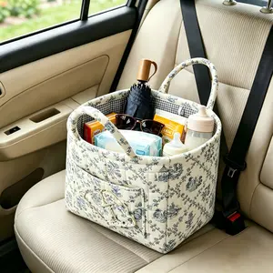 Car Storage Basket Organizer, Foldable Durable Space-Saving Home Organizer Storage Bag, Car Interior Kit,shopping tote,toy,clothes,book,Luggage Accessories Accessories, Mother’s Day gifts,teacher appreciation gifts,graduation gifts,summervibes