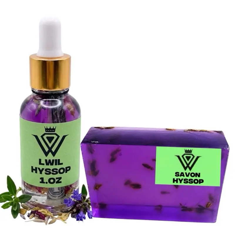 Spiritual Hyssop oil & soap good for protection