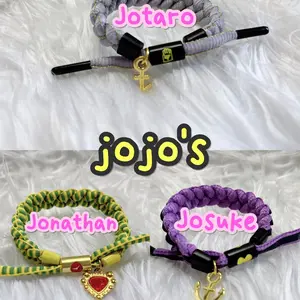 jojo's bizzare adventure anime bracelet Japanese anime accessories