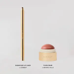 MERIT The Brown Pink Set - Lip Liner & Blush Duo MERIT The Brown Pink Set - Lip Liner & Blush Duo
