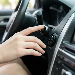 Universal One Click Start Lever Car Push Start Button Cover Joystick, Racing Style Engine Ignition Switch Cover, Cool Car Interior Accessories, Universal Fit Automotive Interior Upgrade Gadget