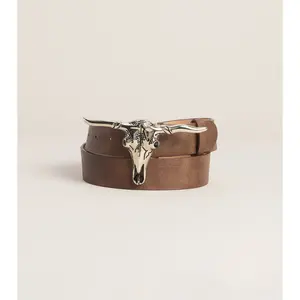 Desert Plans Longhorn Buckle Belt