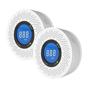 PA-007 Home Safety Alert Device, High Sensitivity Monitoring, 85dB Loud Sound Warning, Low Power Consumption ,LED Indicator Lights, Low Voltage Reminder, Audible & Visual Alarm