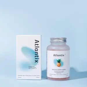 ATLANTIX - Men's Health Supplement Gummies - Sugar-Free - 60 Gummies - One-Month Supply Healthcare Dietary supplements men