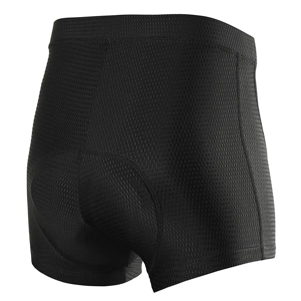 Men's 3D Padded Cycling Liner Shorts, Breathable Bike Underwear with Gel or Foam Cushion, Anti-Chafe Stretch Nylon for MTB, Spandex, Male, Stretchy, Flatlock Seams, Nylon Blend, 3D Cushioned, 3D Soft Padding, Mtb Cycling