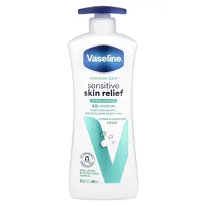Vaseline Intensive Care™, Sensitive Skin Relief Body Lotion, Fragrance Free, 20.3 fl oz (600 ml)