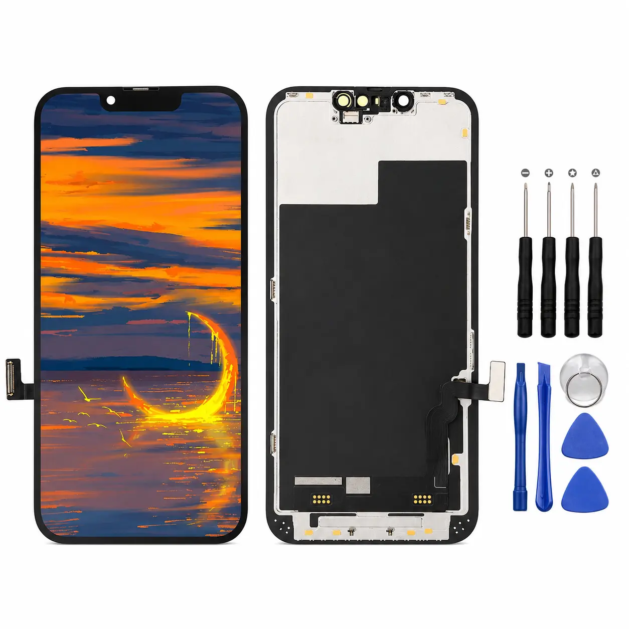 New For iPhone 13/13 Pro/13 Pro Max/13 Mini Display LCD Touch Screen Digitizer Frame Assembly Replacement