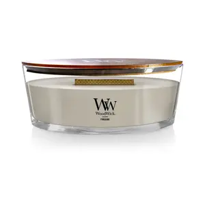 Woodwick Ellipse Scented Candle, Fireside, 16 Oz WoodWick Bedroom Decoration